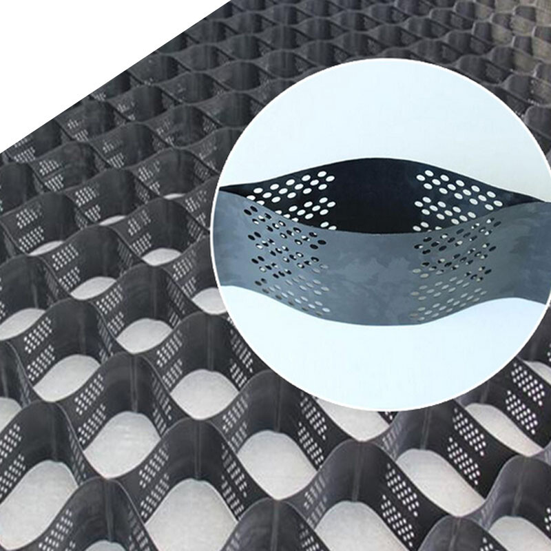 Earthwork standard room Using Honeycomb Restraint System earthwork standard