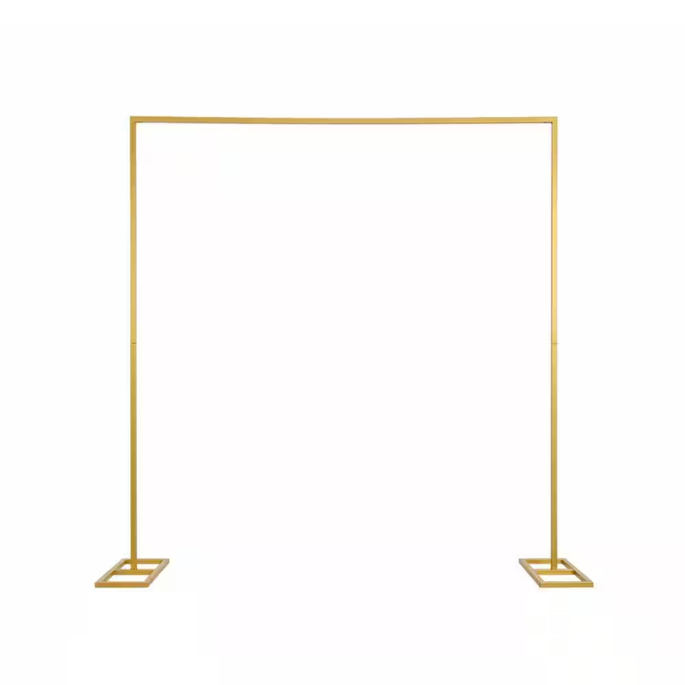 78.73 In. X 78.73 In. Square Arch Backdrop Stand Heavy Duty Metal Frame Balloon