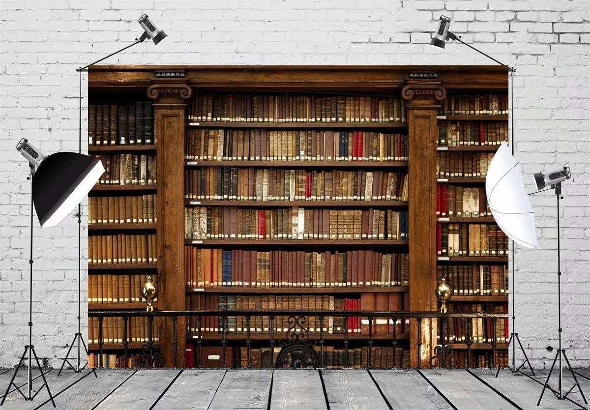 Vintage Bookshelf Props for YouTube Videos