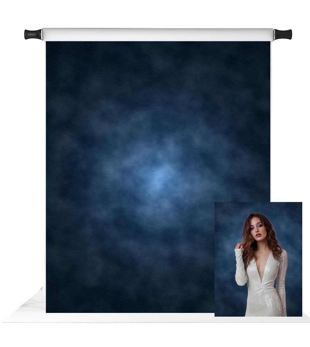 Kate 5x7ft Dark Blue Photography Backdrop Abstract 5x7ft,