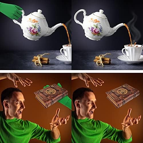 Chromakey Gloves & Hood for Chroma Key Compositing Green Screen in Photography &