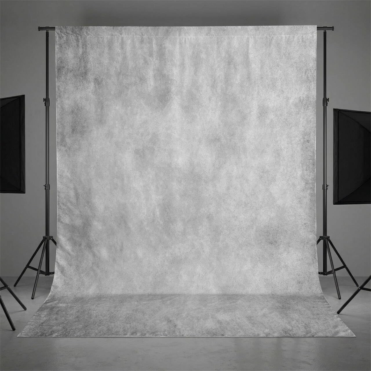 8X10FT Abstract Light Grey Portrait Photography Backdrops with Pocket on Top …
