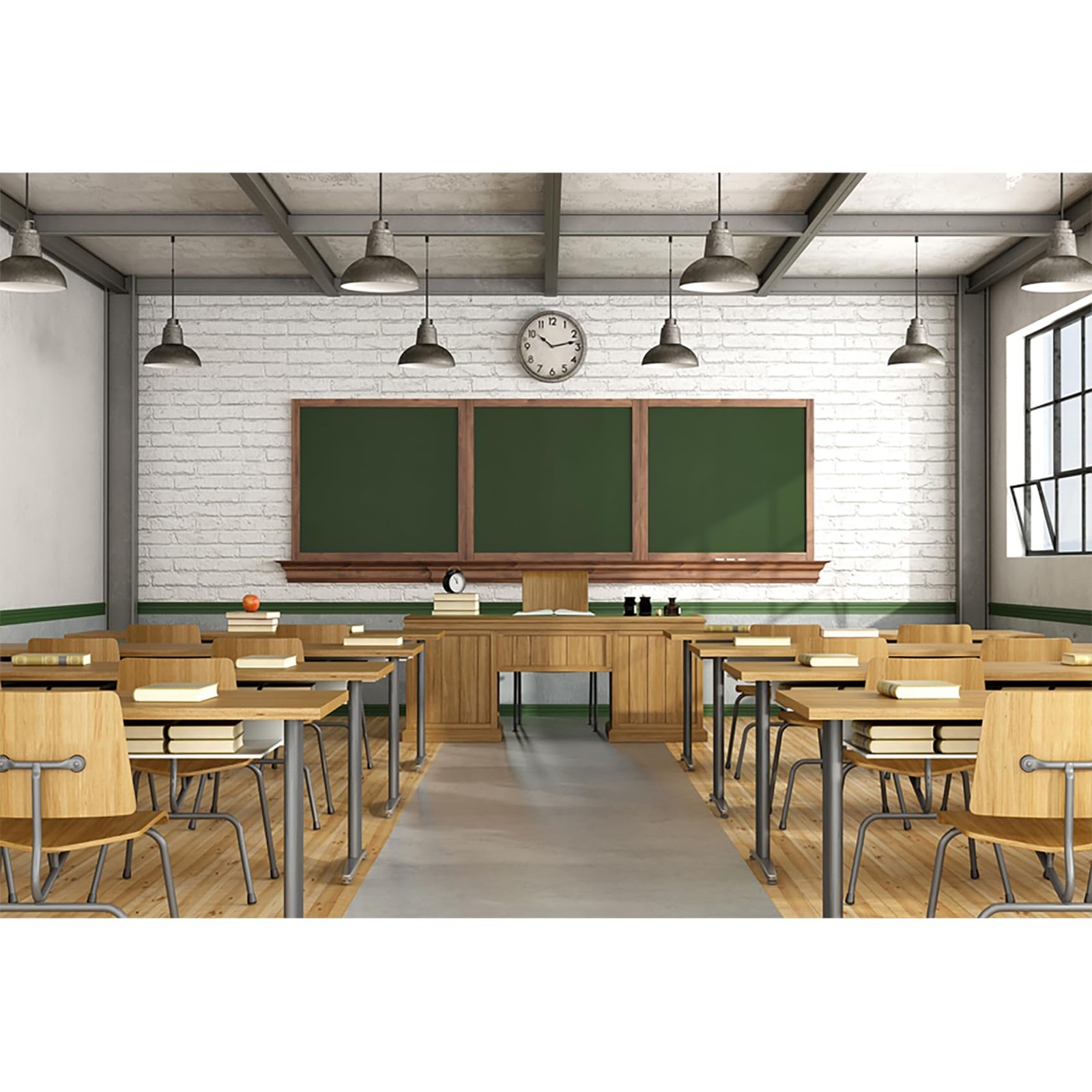5x3FT Back To School Theme Backdrop Classroom Blackboard Photography Background