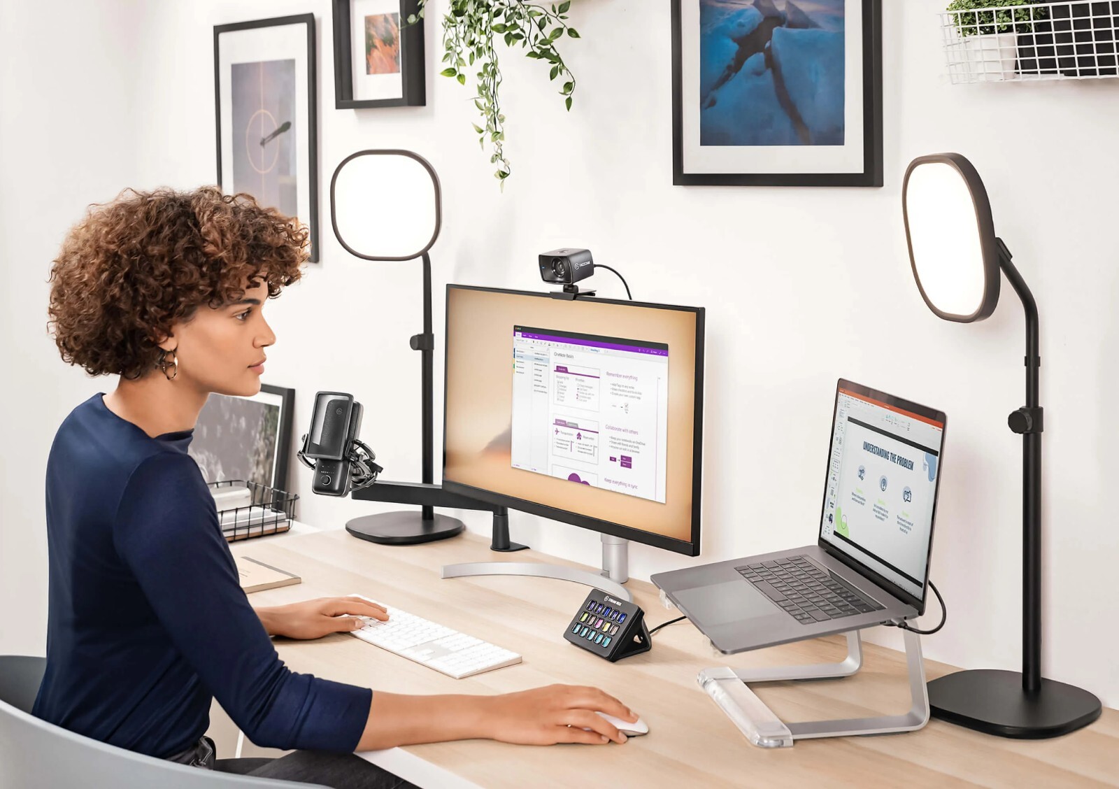 Elgato Key Light Air, Professional LED Panel With 1400 Lumens 10LAB9901