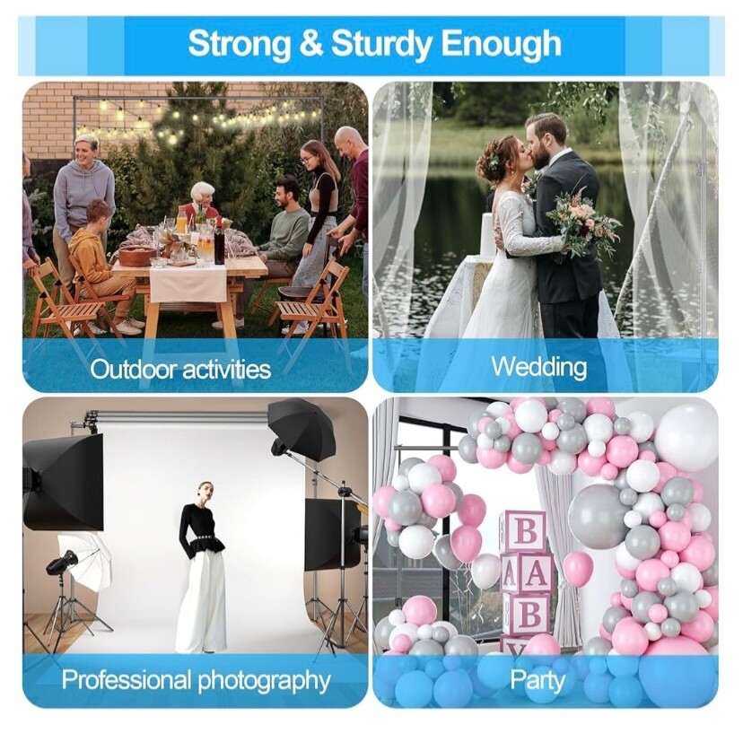 Emart Photo Studio Adjustable Backdrop Stand 4331907482