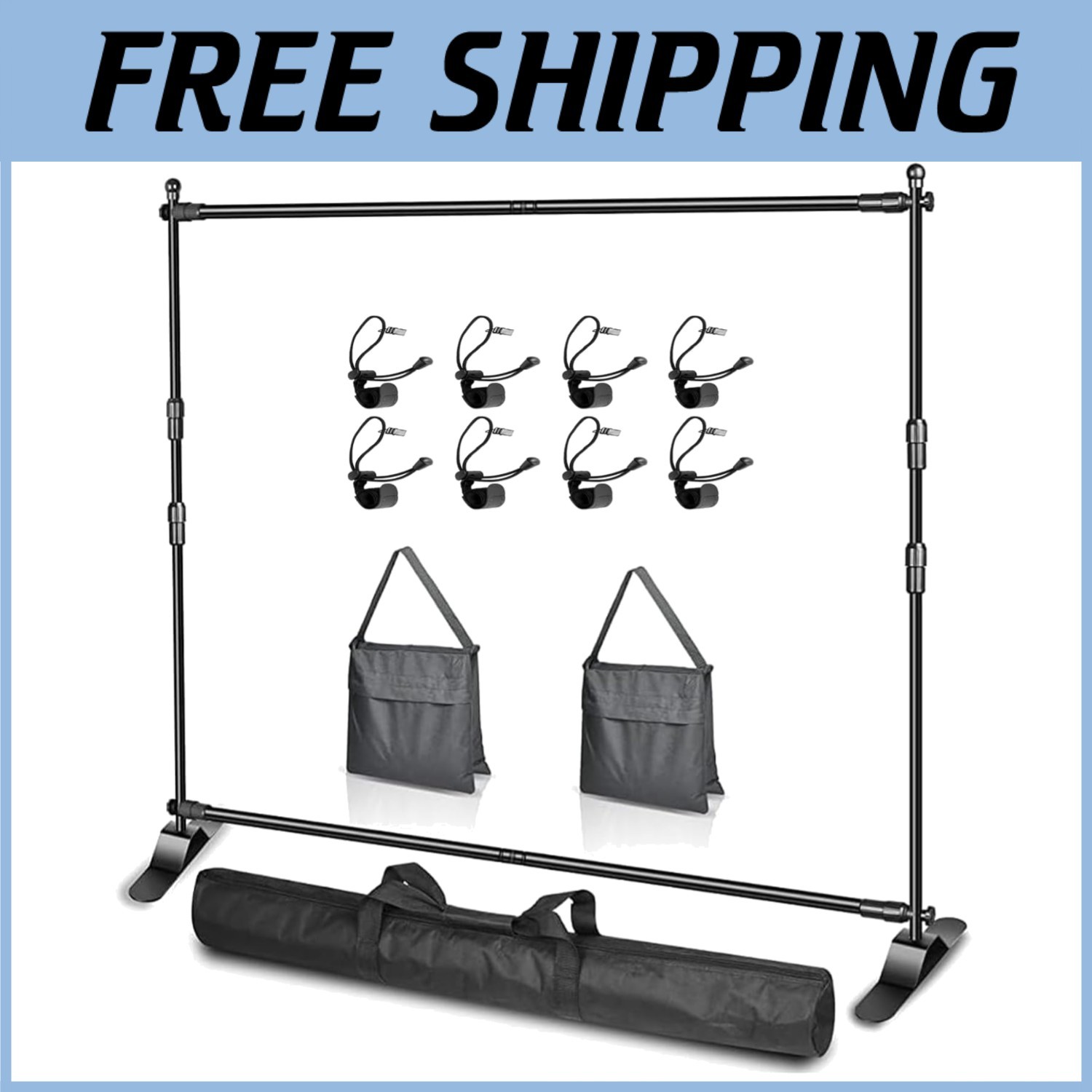 Adjustable Banner Stand for Trade Shows-