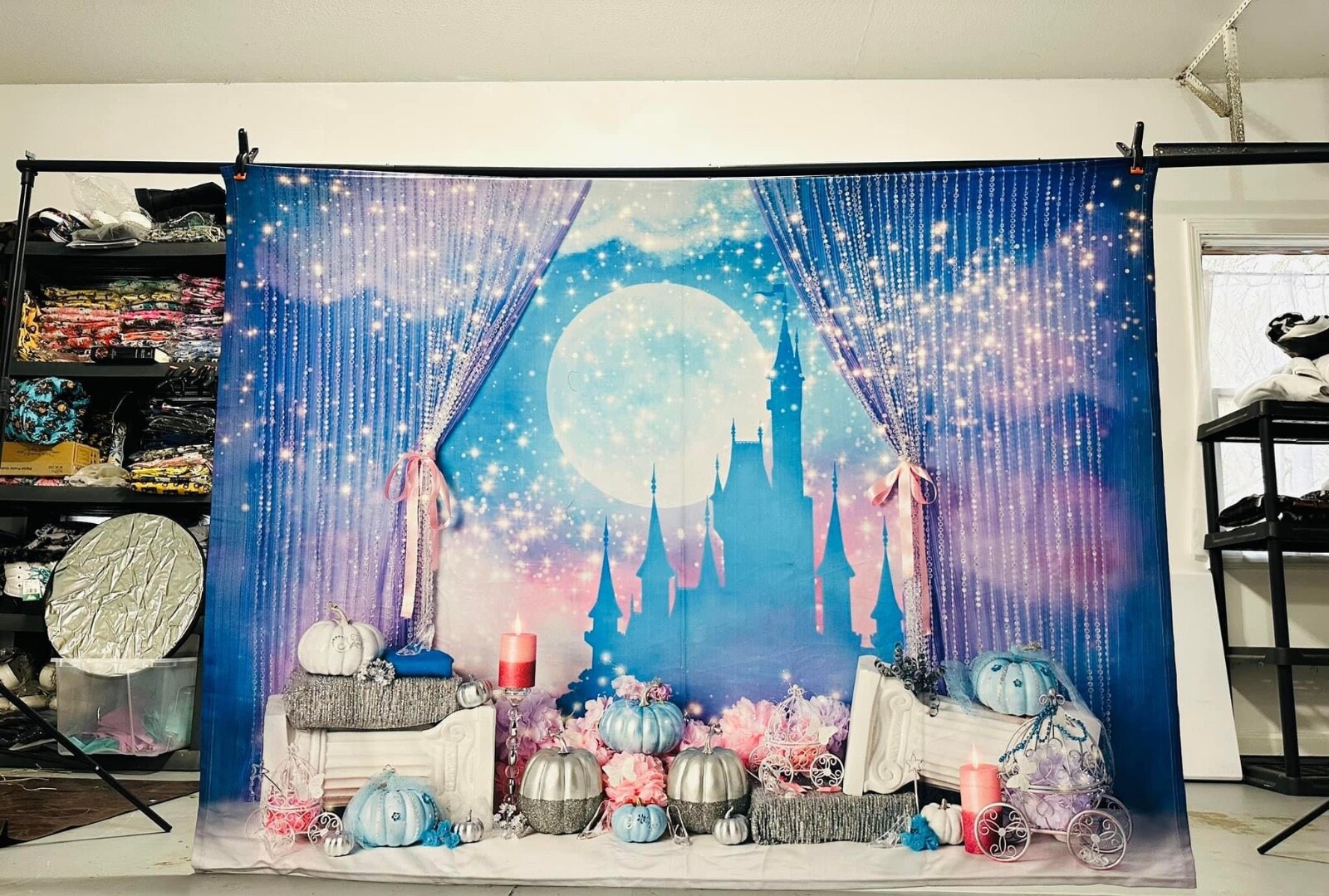 Baby Dream backdrop 80×60 Castle/Princess photography