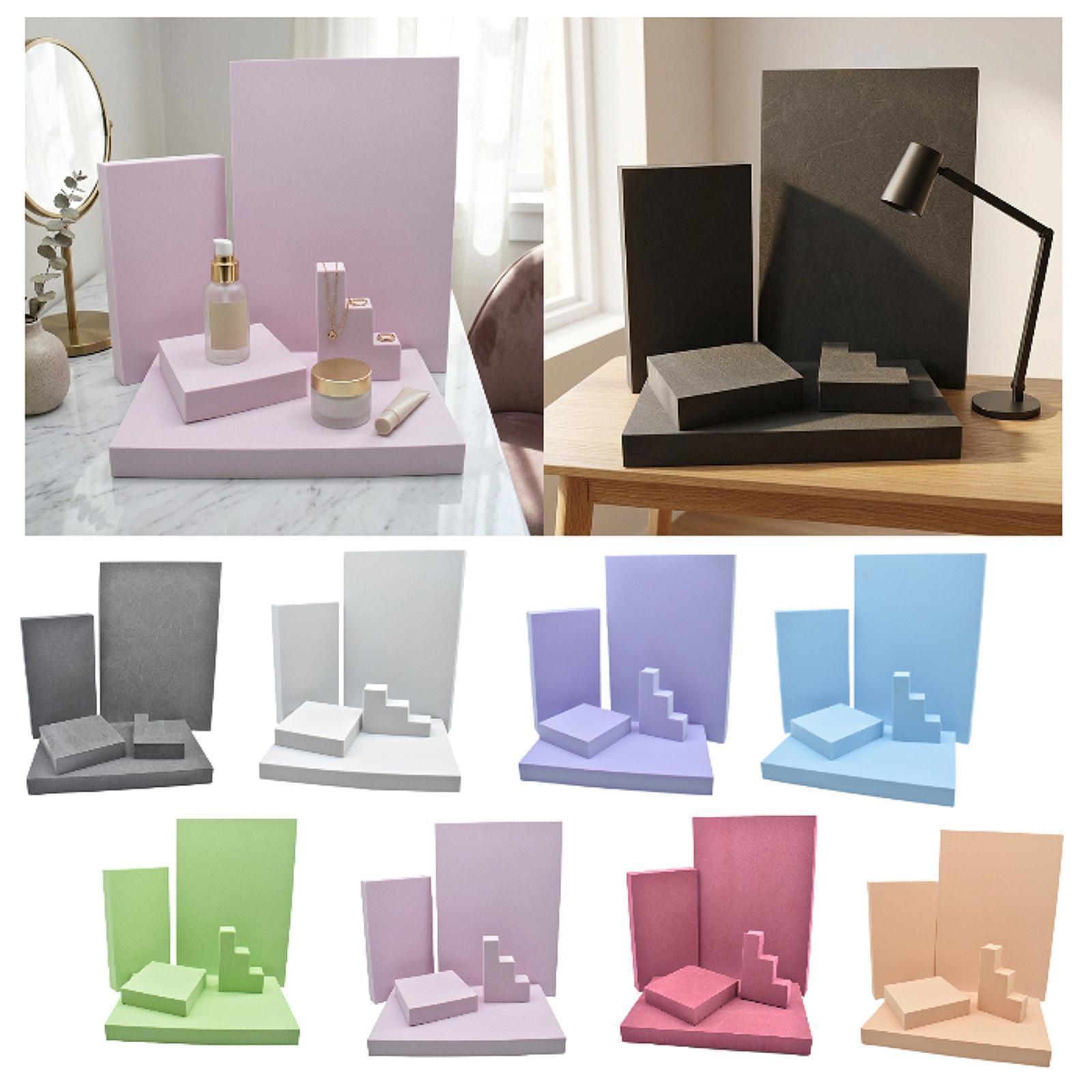 5Pcs Geometric Cube Photo Props Set for Crafts Photoshoot Advertisement