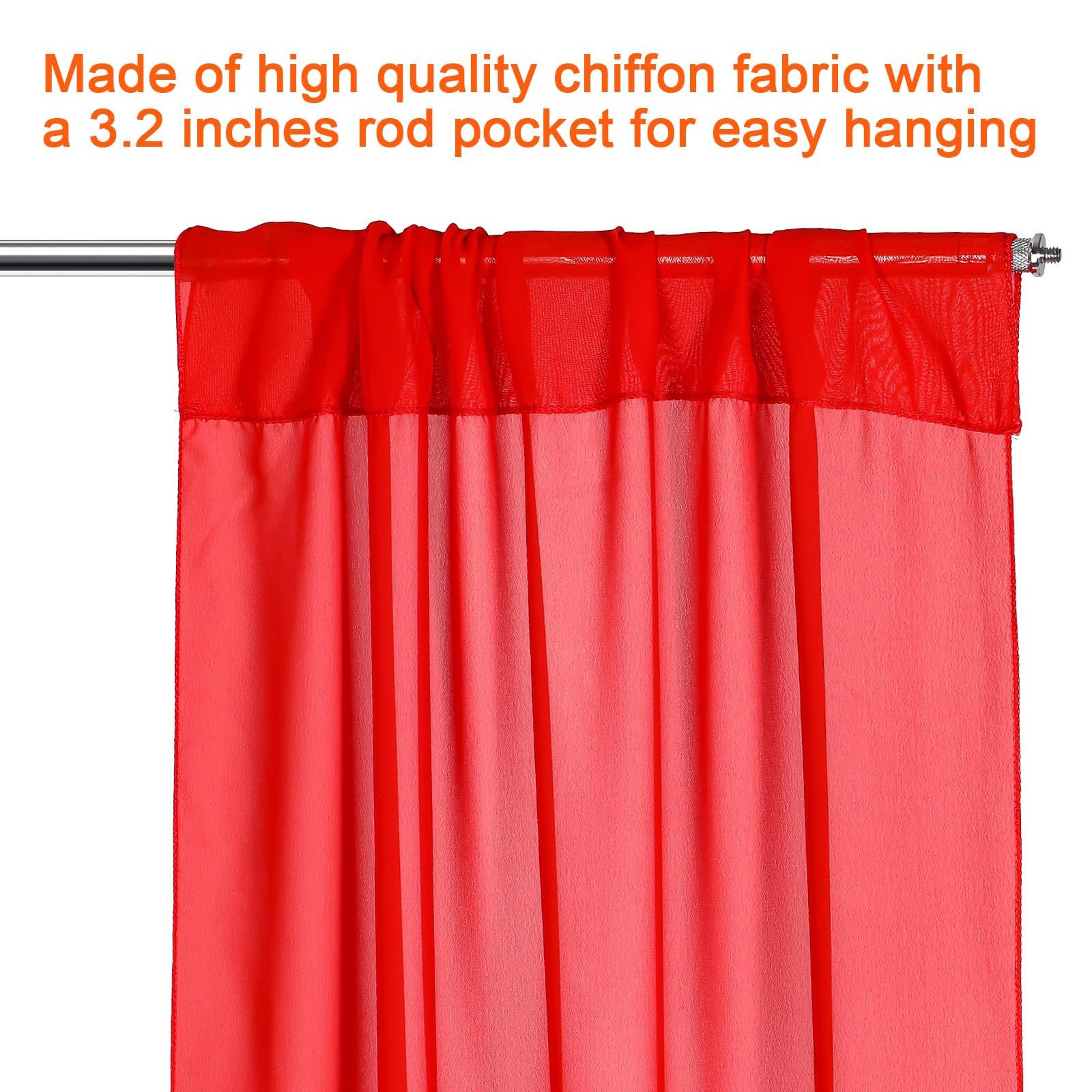 7 Pcs Red Black Gold Movie Night Sequin Backdrop Curtains with Red Carpet 2ft…