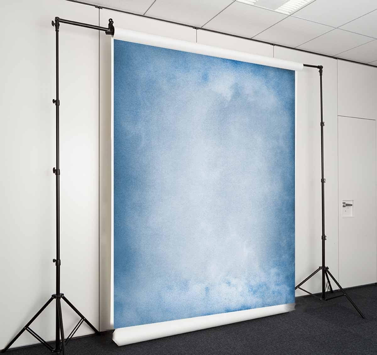 5x7ft Blue Abstract Photography Backdrop Bright Mottled Anniversary Studio Prop