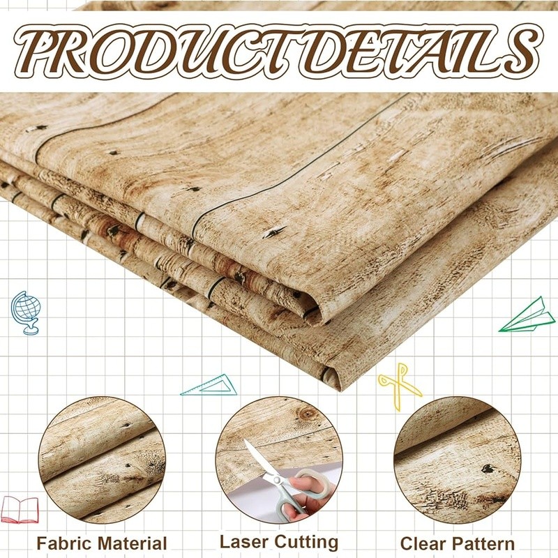Reusable Bulletin Board Backdrop Non Woven Fabric DIY Craft Classroom Decoration