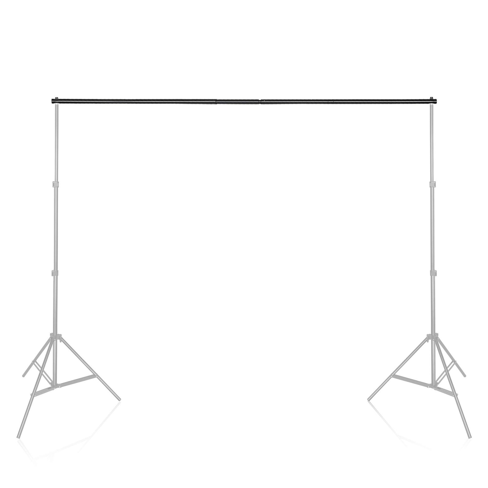 EM-BS2030 Backdrop Support Stand 10 FT Crossbar, Fit Light Stands, Tripod