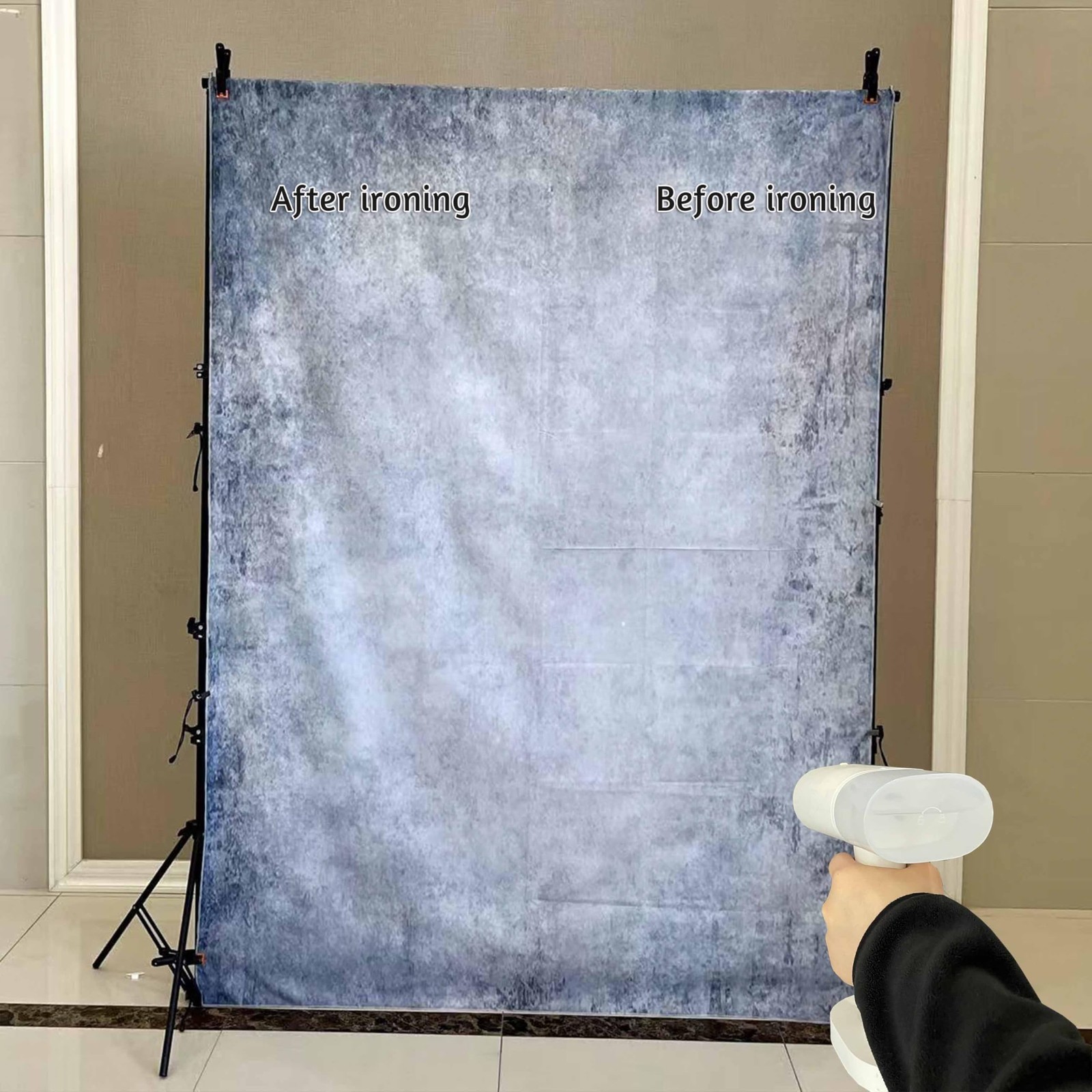 5x7ft Light Abstract Mottled Photography Backdrop Old Master Photo Studio