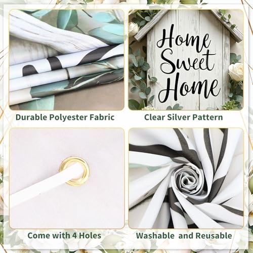 Home Sweet Home Door Cover Housewarming Party Decorations Door Banner Welcome