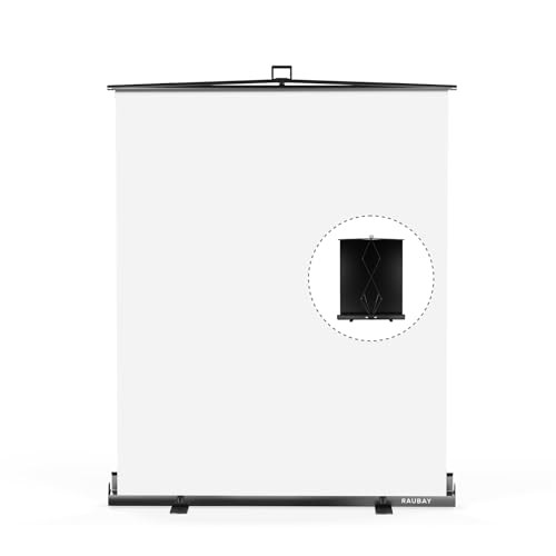【Easy Set Up】 59.8 x 82.7in Collapsible Standard (59.8 x 82.7in) White