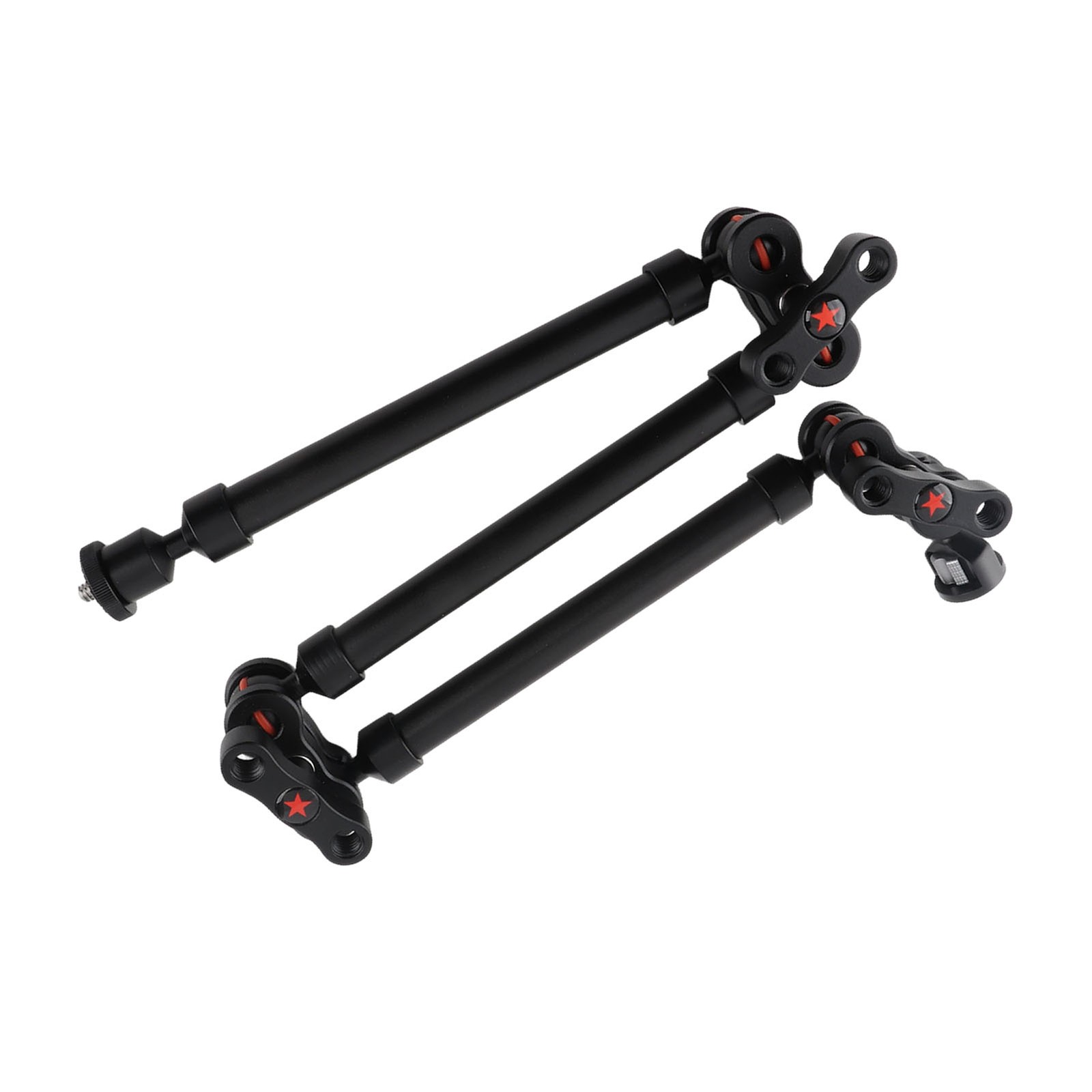755mm Universal Arm Stand 3 Sections Adjustable Photography Extension Support