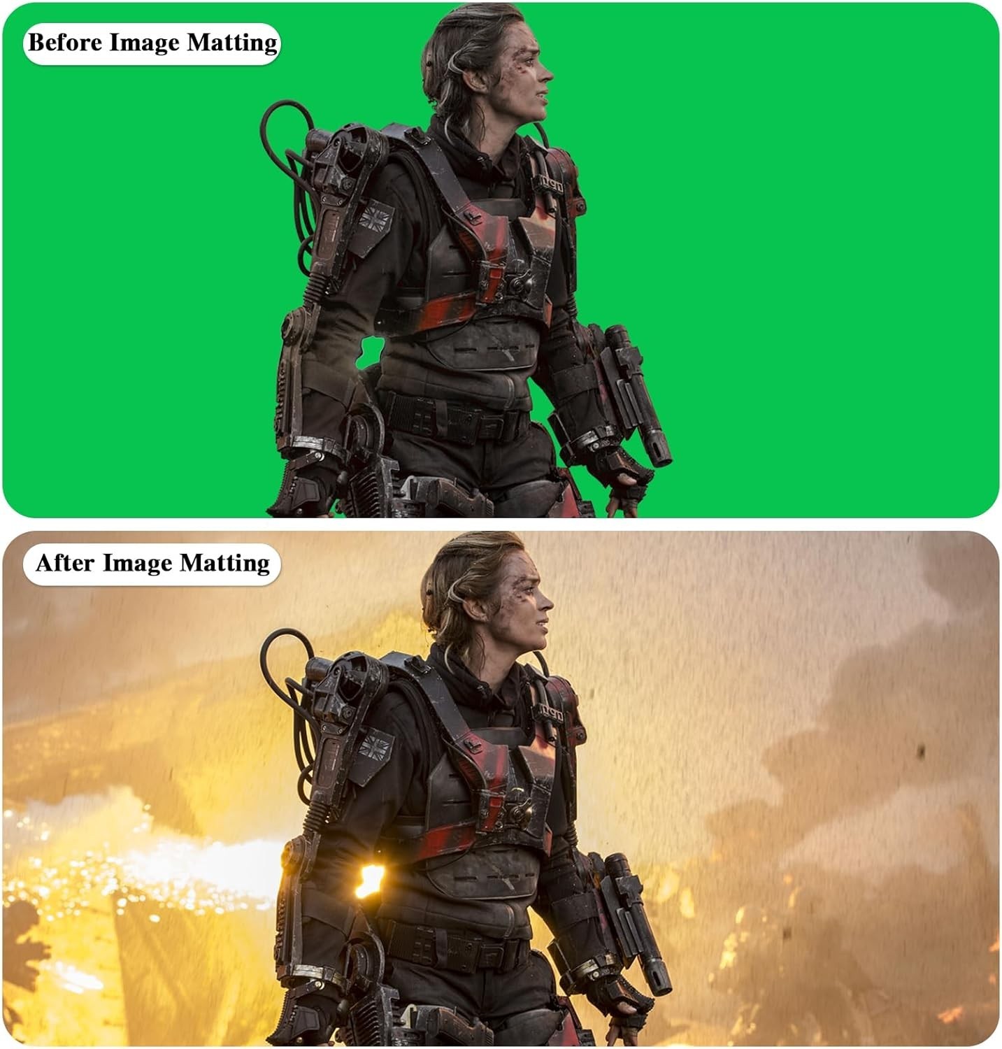 Green Screen Backdrop, 5 X 6.5Ft Greenscreen Background for Photoshoot, Small Gr
