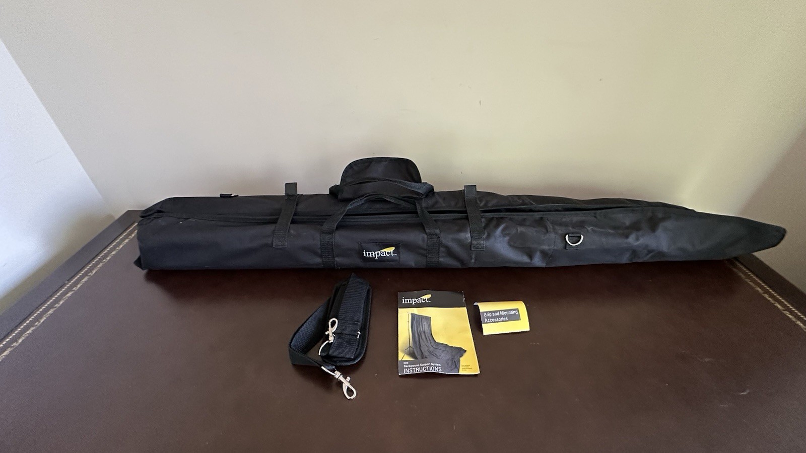 Impact 3046 Background Support System 12 ft Backdrop Stand Kit w/ Carry Bag
