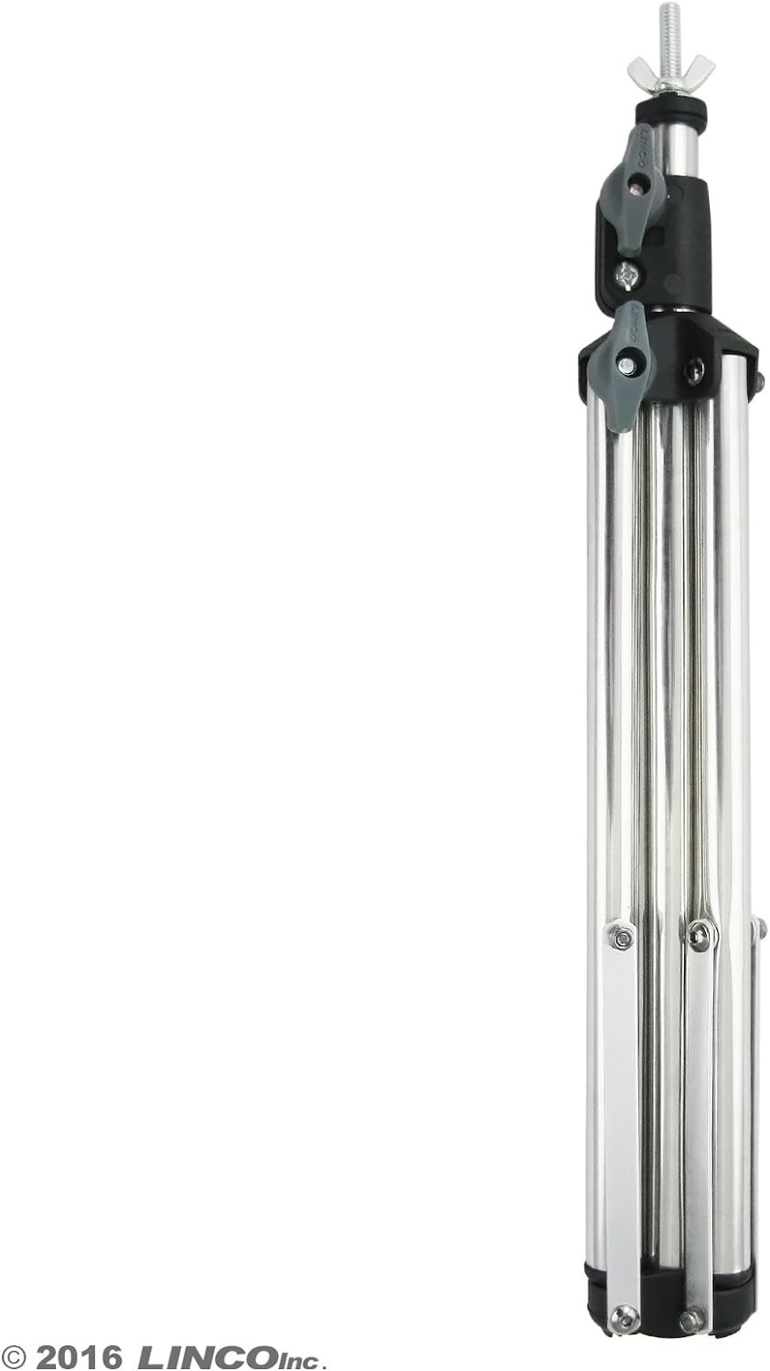 LINCO Silver Photography Backdrop Background Support Stand 2.2×2.6ft Table Top