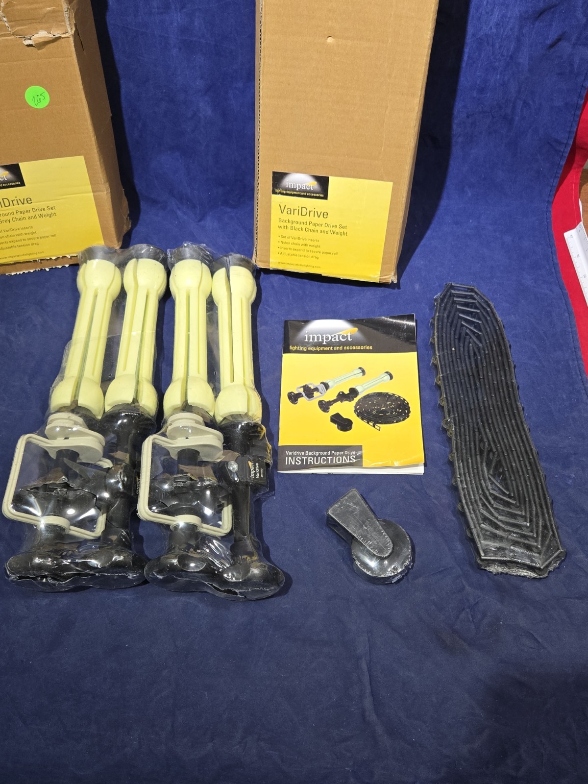 Impact VariDrive Background Paper Drive Set – Complete Kit + 2 EXTRA Spare Cores