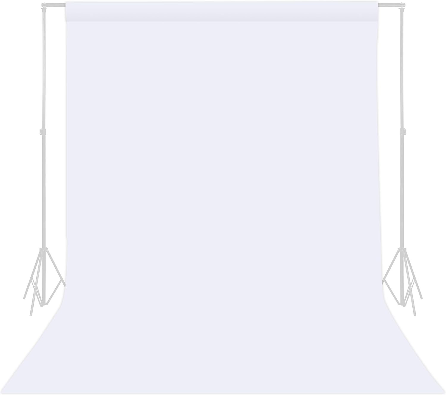 High-Quality 5×7 FT White Backdrop – Wrinkle-Resistant for Gorgeous Photos