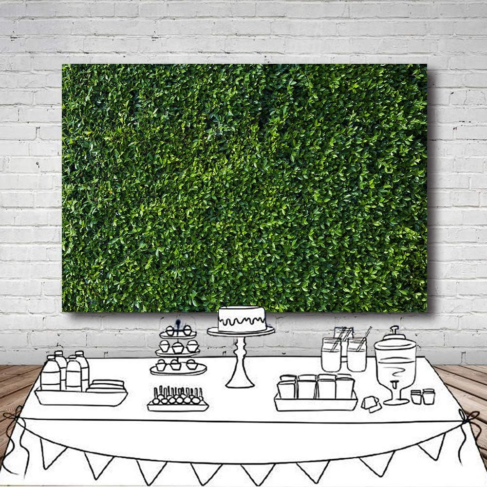 10X8FT Green Leaves Photography Backdrops Leaf Green Vertical Texture Backdrop B