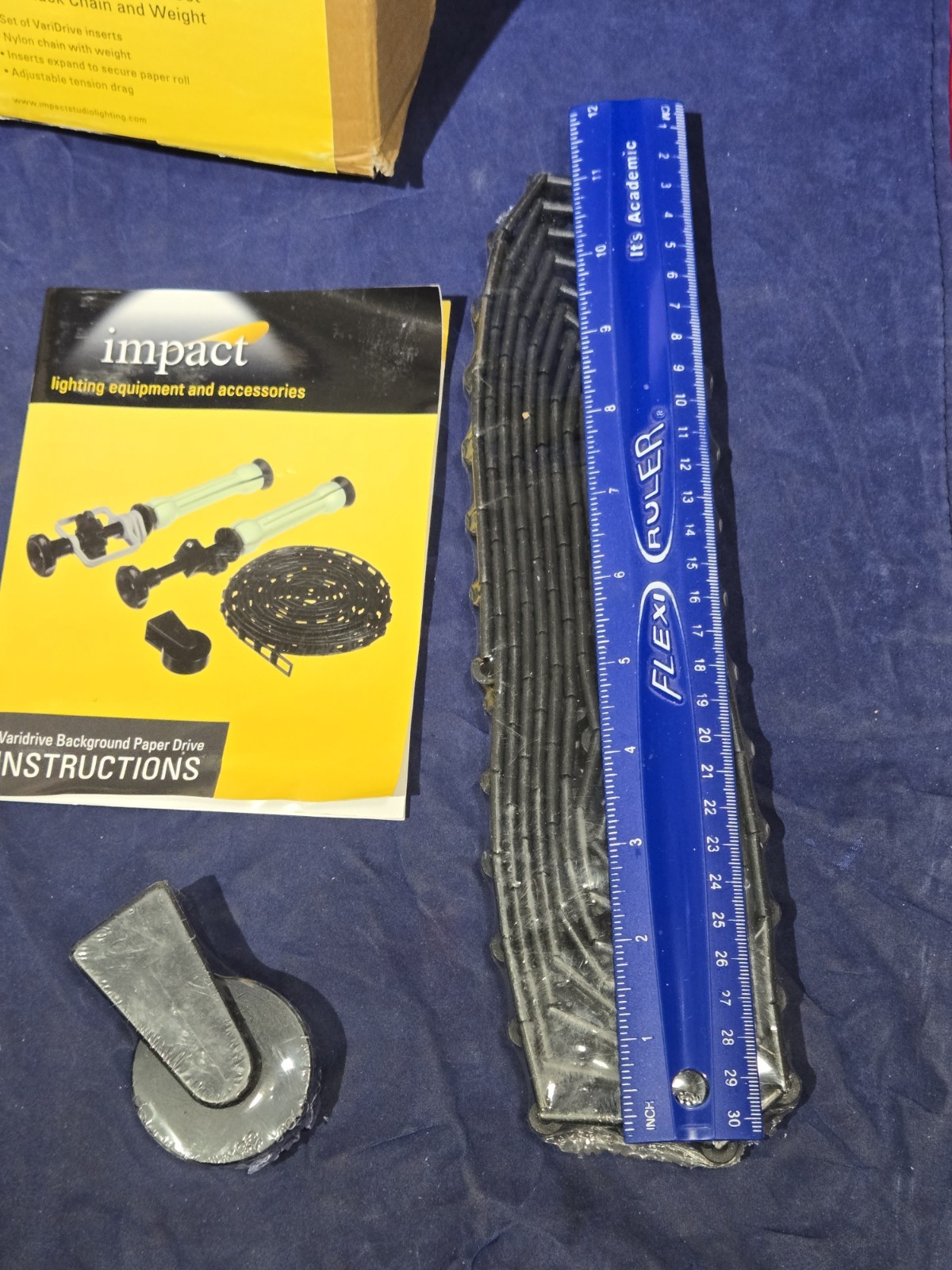 Impact VariDrive Background Paper Drive Set – Complete Kit + 2 EXTRA Spare Cores
