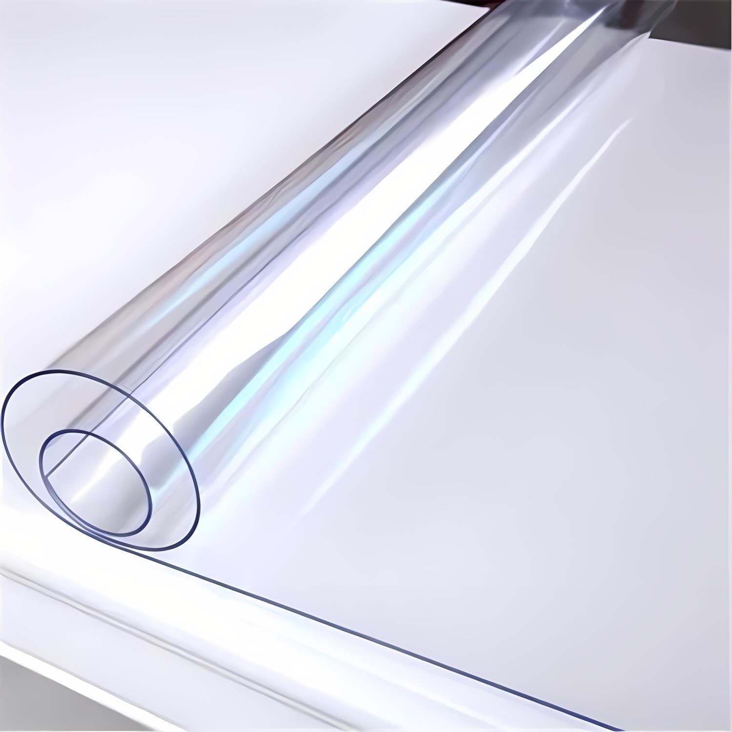 Kate Clear PVC Photography Floor Mat, Transparent 5x10ft,