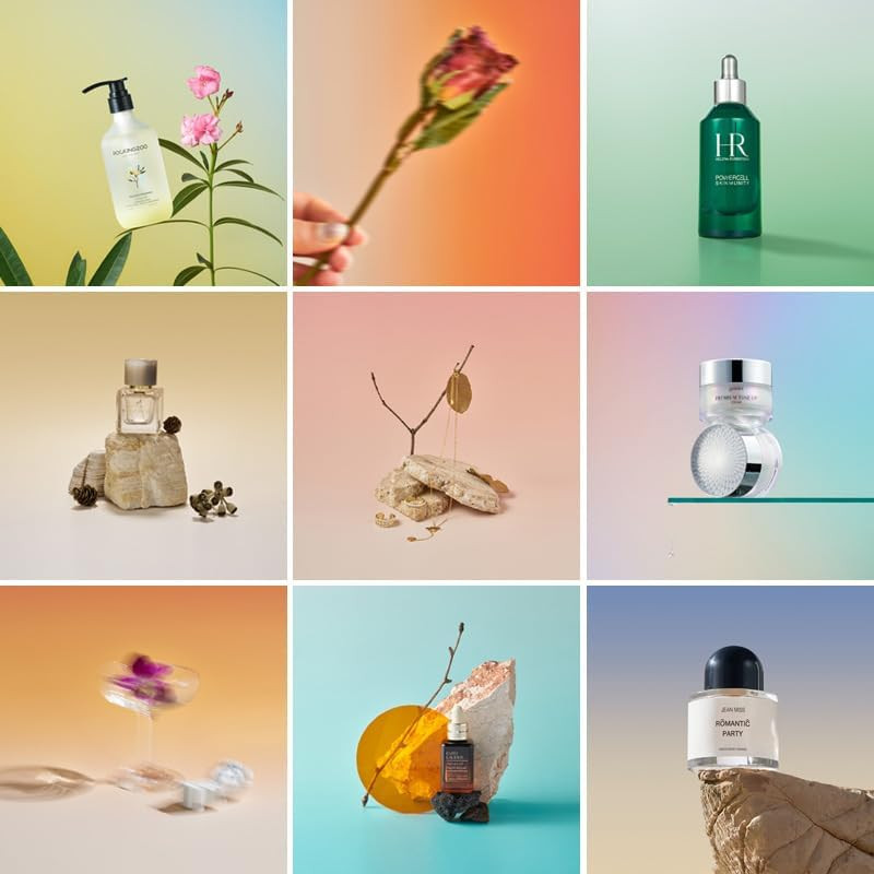 7PCS 14Patterns Product Photography Backdrops with Stand: Flat Lay Seamless