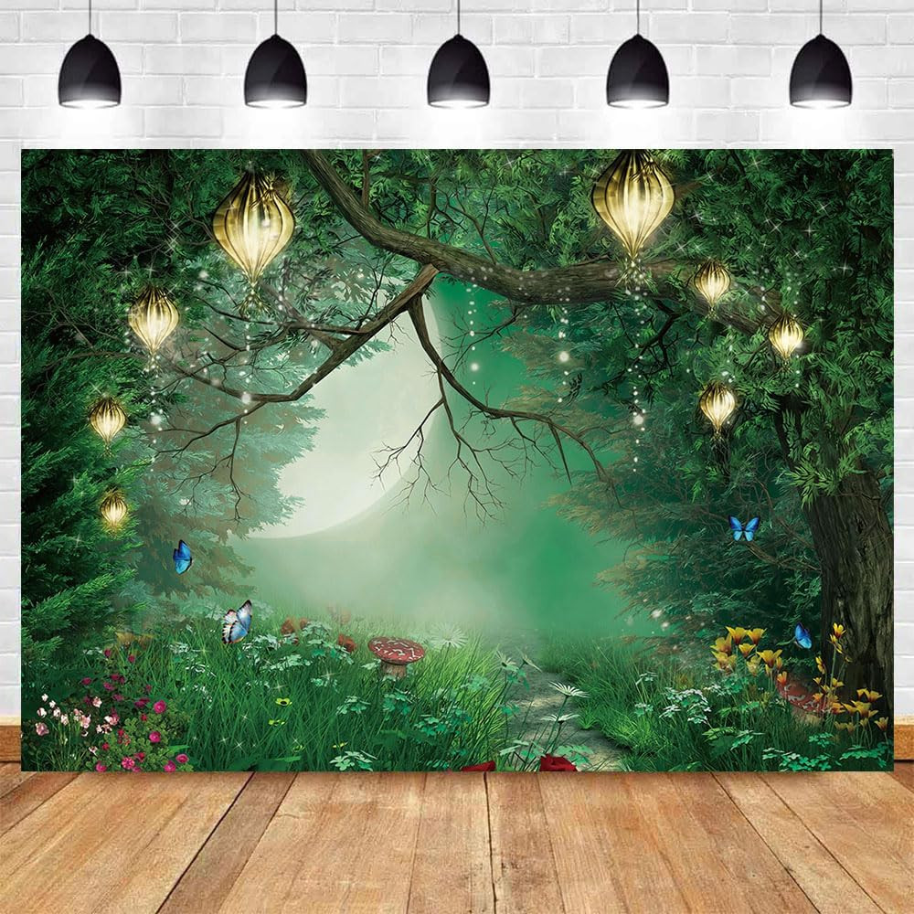 Enchanted Forest Photography Backdrop for Children’s Parties and Events
