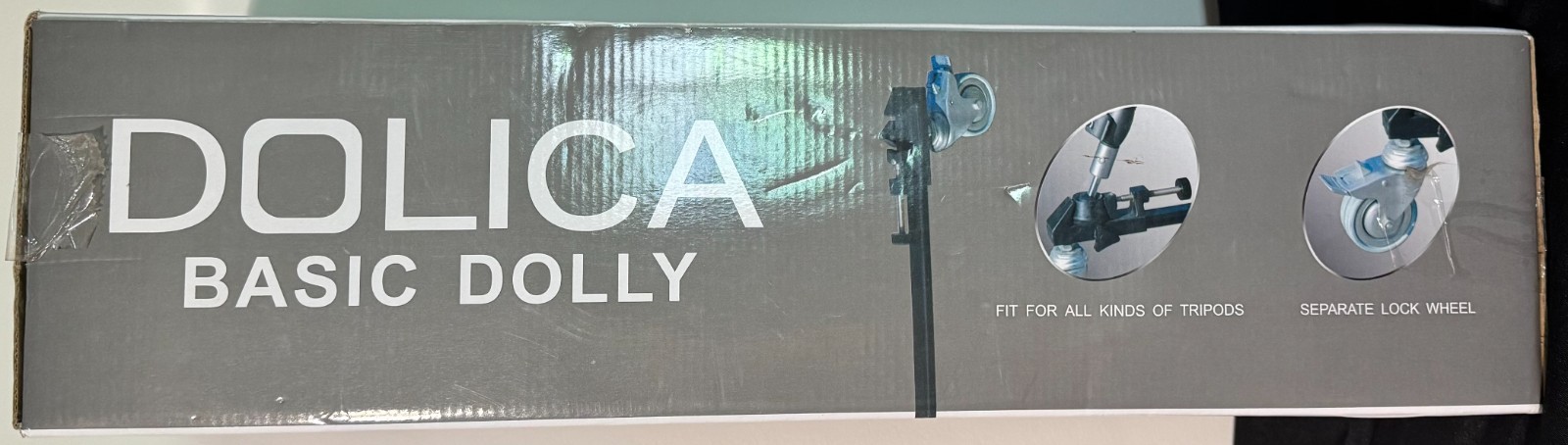 NEW Dolica LT-D100 Professional Lightweight and Heavy Duty Tripod Dolly Z