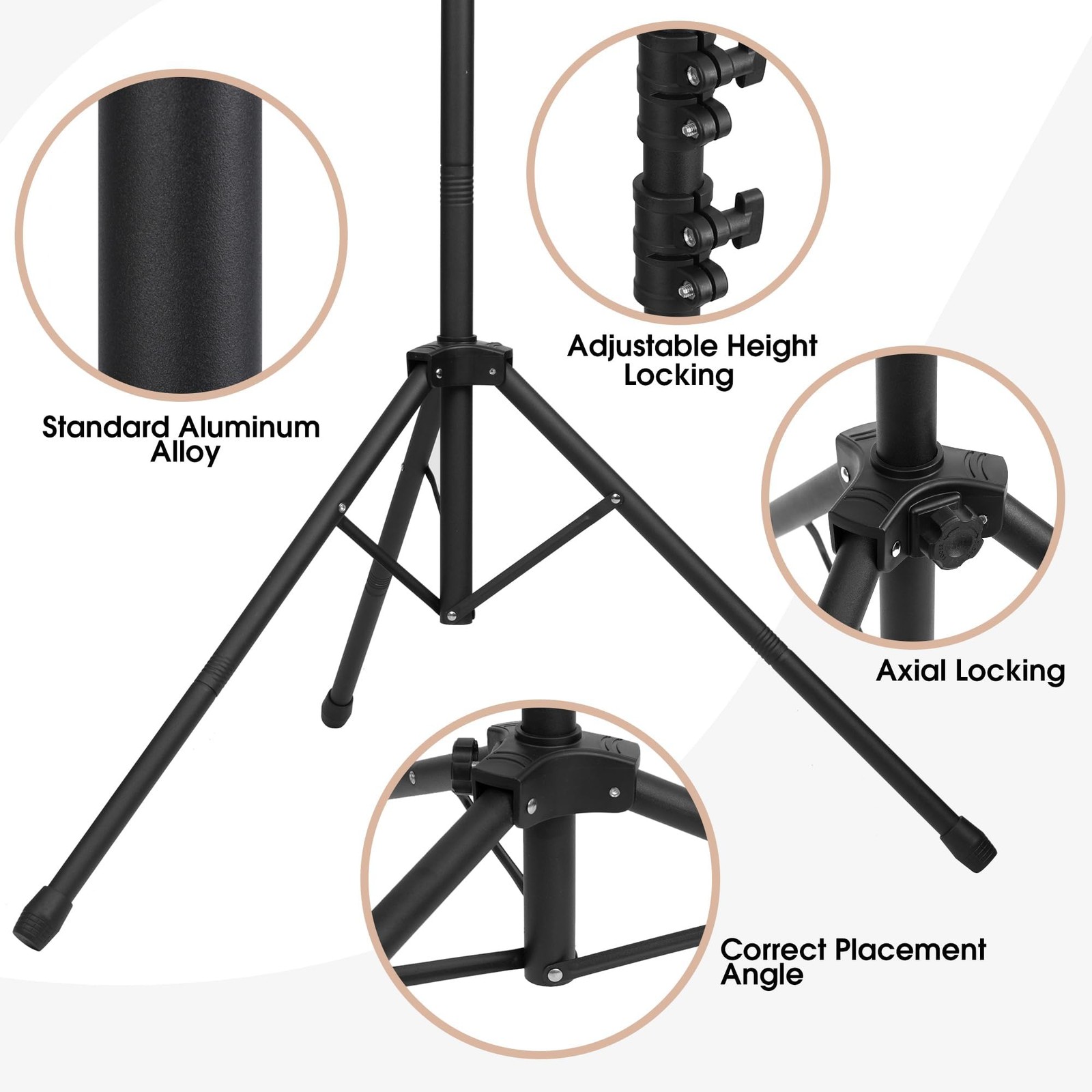 8x5ft T-Shape Backdrop Stand, Adjustable Background Support Stand Kit, Portab…