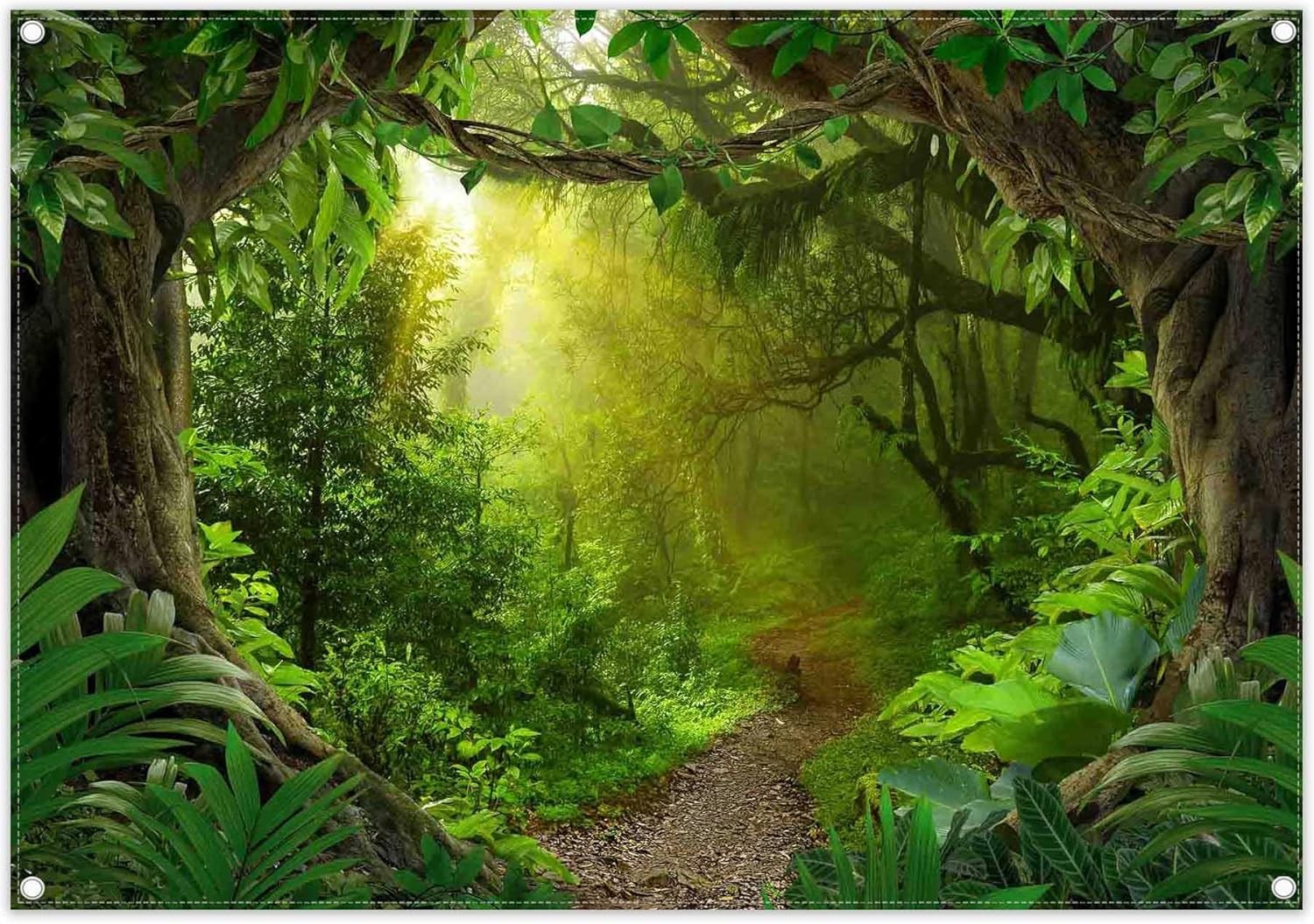 Swepuck 7x5ft Jungle Forest Photography Backdrop Tropical Rainforest