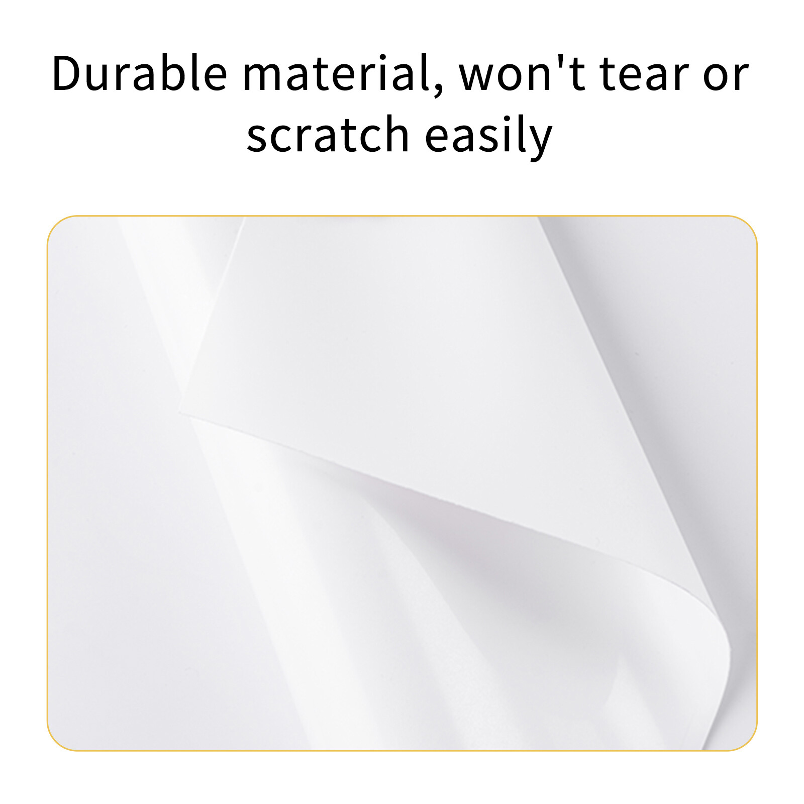 24x51inch PVC Background Pure White matte+glossy Plate for Photography Backdrops