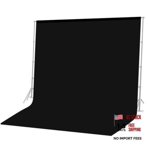 Backdrop for Photoshoot 10 X 20 FT, Large Photography Photo 10*20 Black