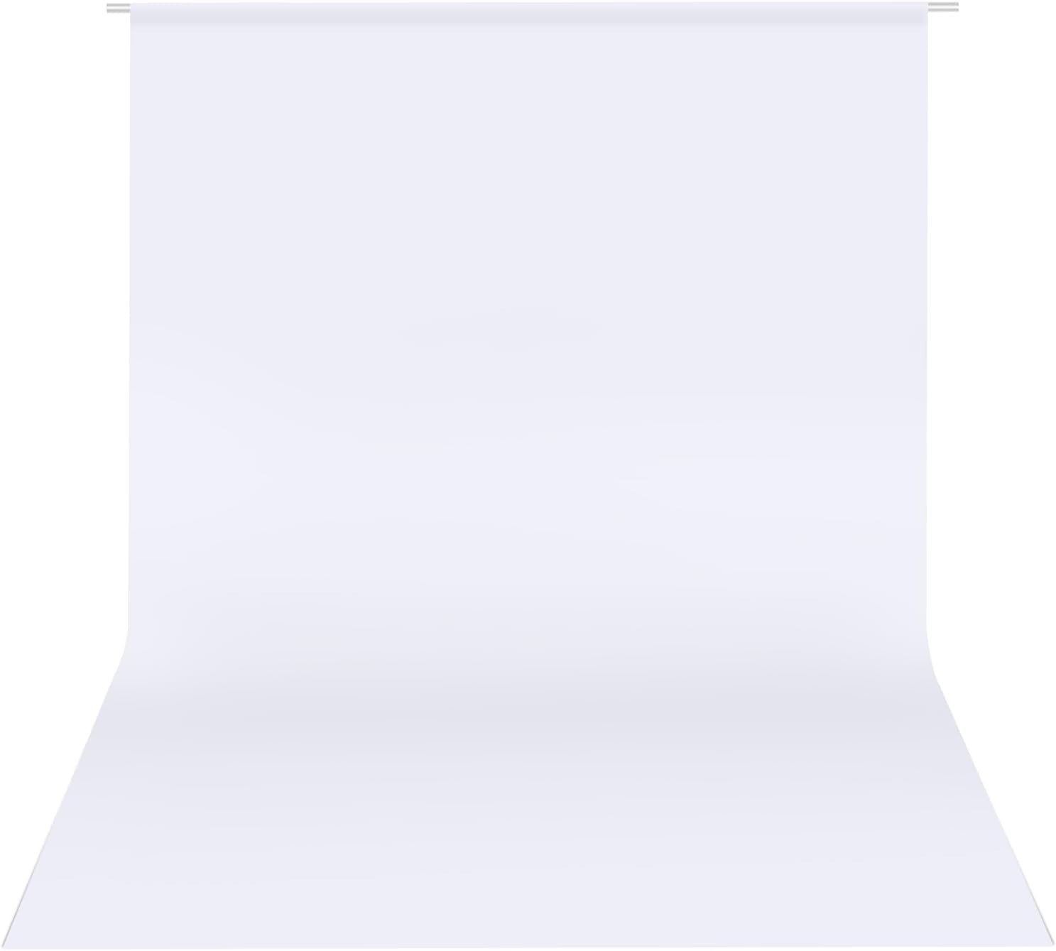 Seamless 10×8 ft White Photo Backdrop for Professional Photography Needs