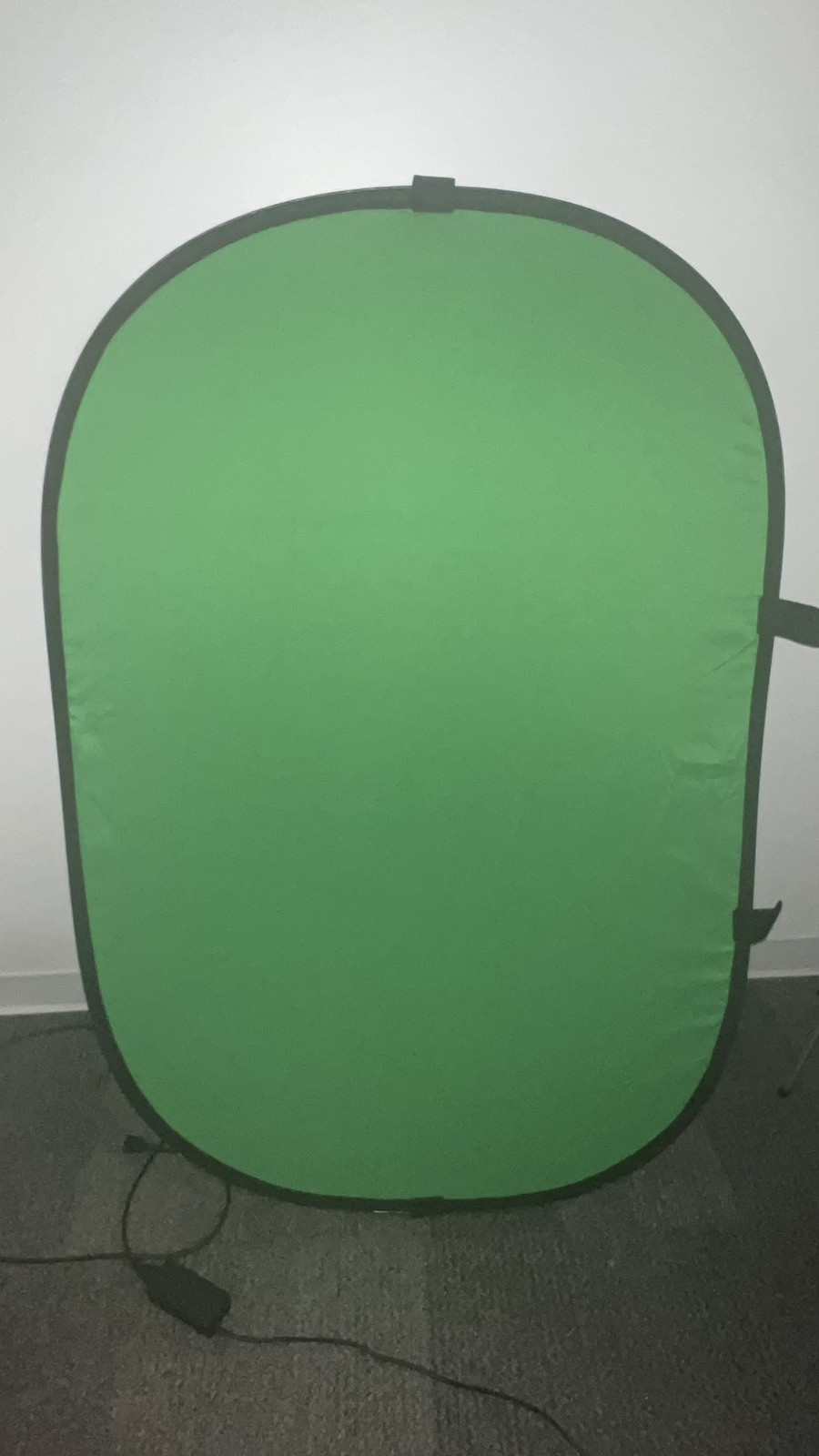 Large Portable Pop Up Background Chromakey Green Blue Collapsible Backdrop REF