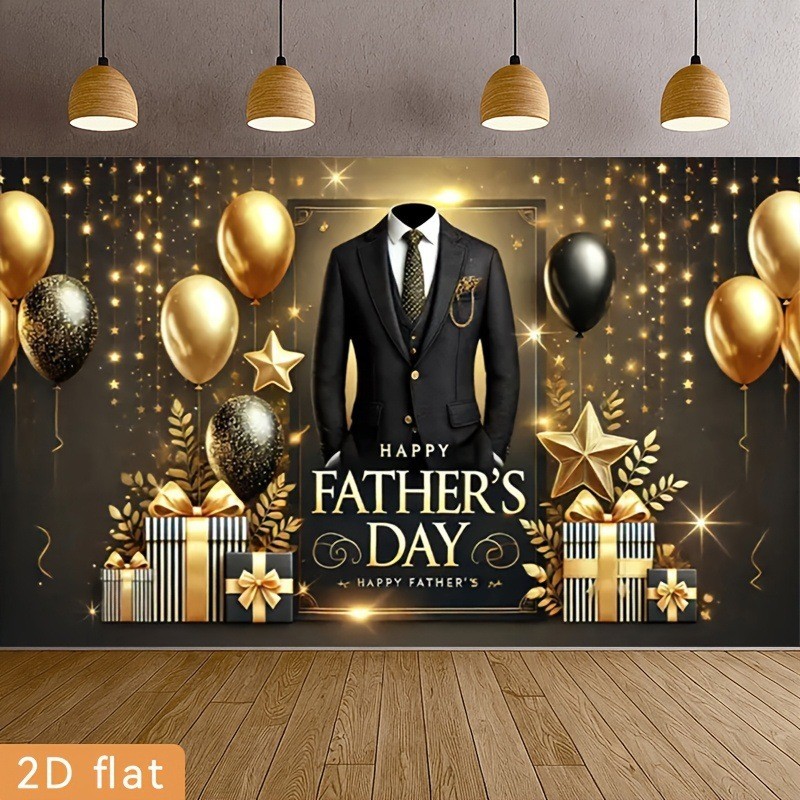 Father’s Day Background Cloth Party Photography Props Decoration Festival Shoot