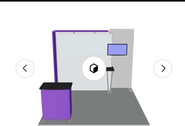 Featherlite trade show booth