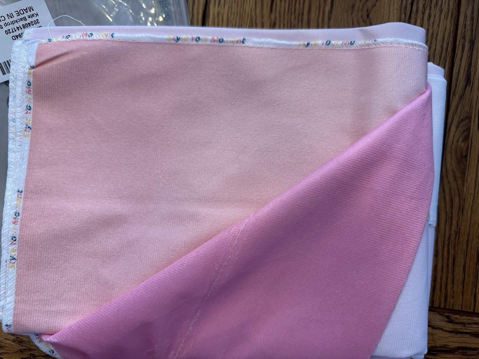 Pink Cloth Backdrop 7.5 Ft x 5 Ft Photography Background