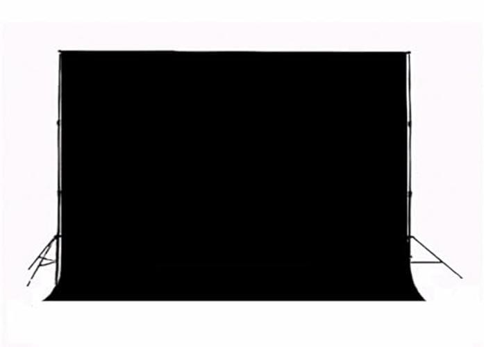 Backdrop for Photography Durable Fabric Background Photo Backdrop 10x7ft Black