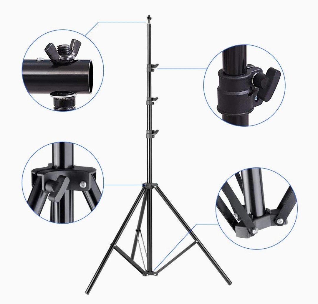 SLOW DOLPHIN 10x 8.5 ft Photo Backdrop Stand Adjustable Photography