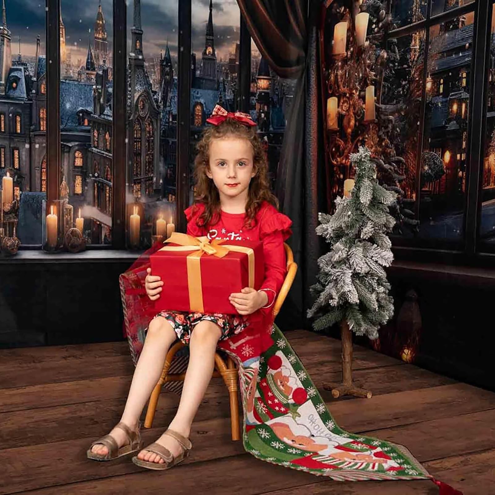 Kate Dark Brown Wood Flooring Backdrop Photography Floor Mats 8x5ft, Color1