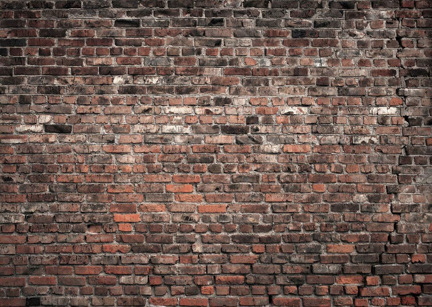 10x8ft Red Brick Wall Photography Backdrop Rustic Vintage Industrial Style Backg