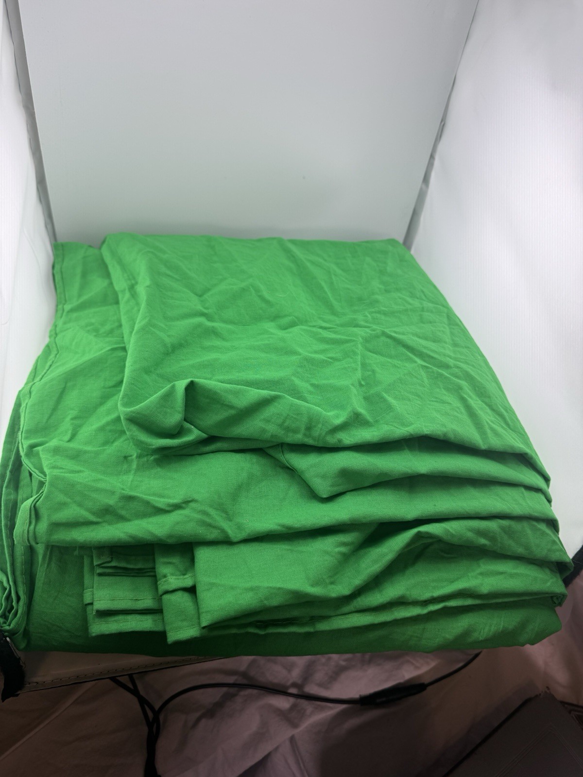 10×20 ft Chromakey Green Screen Photography Backdrop – 100 Cotton 120×240