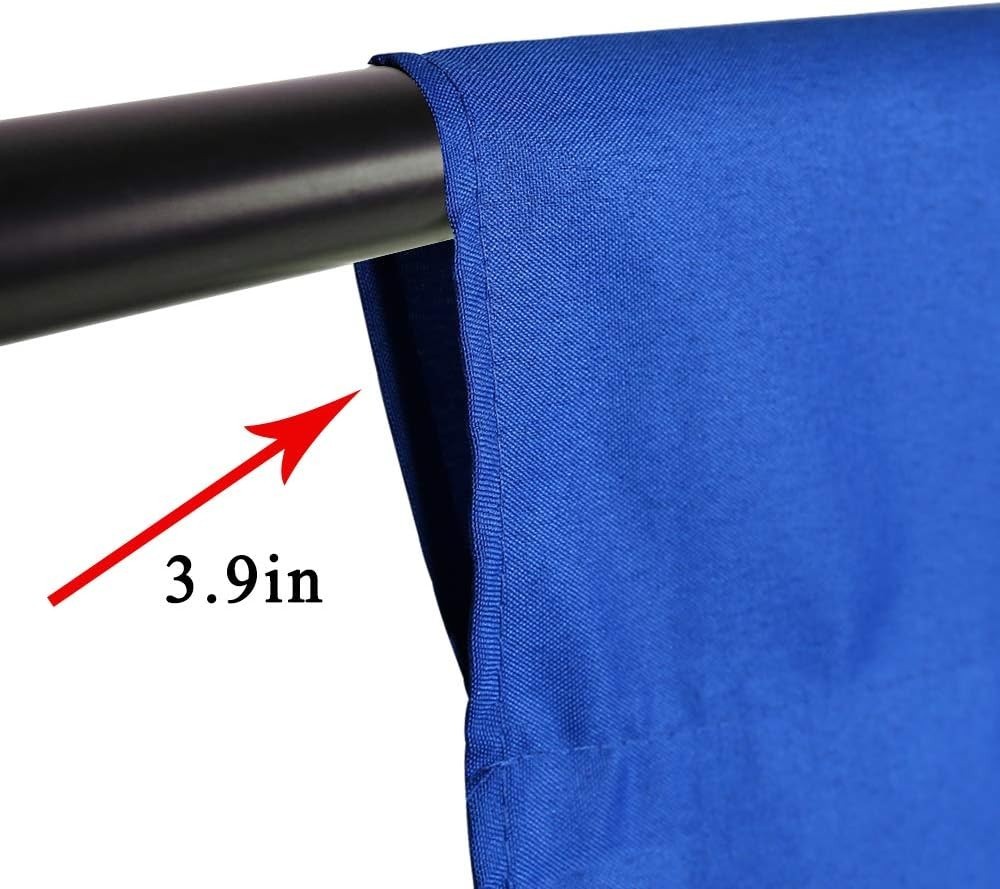 Elegant 6FT x 10FT Royal Blue Seamless Background – Perfect for Photoshoots