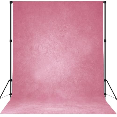 Pink 8×10 ft Photography Backdrop,Classic Abstract 8x10ft Pink Textured