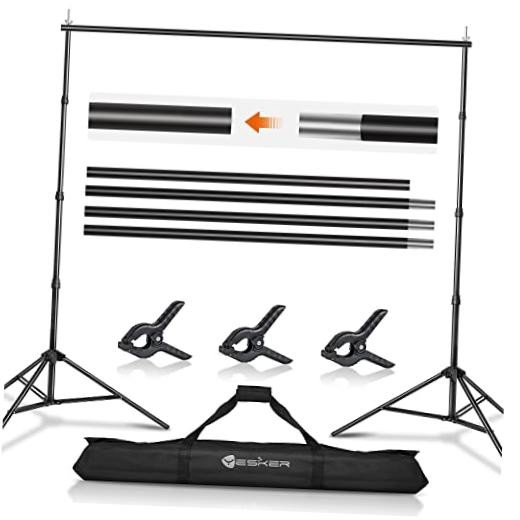 8.5X10ft Background Stand Backdrop Support System Kit 8.5x10ft Backdrop Stand