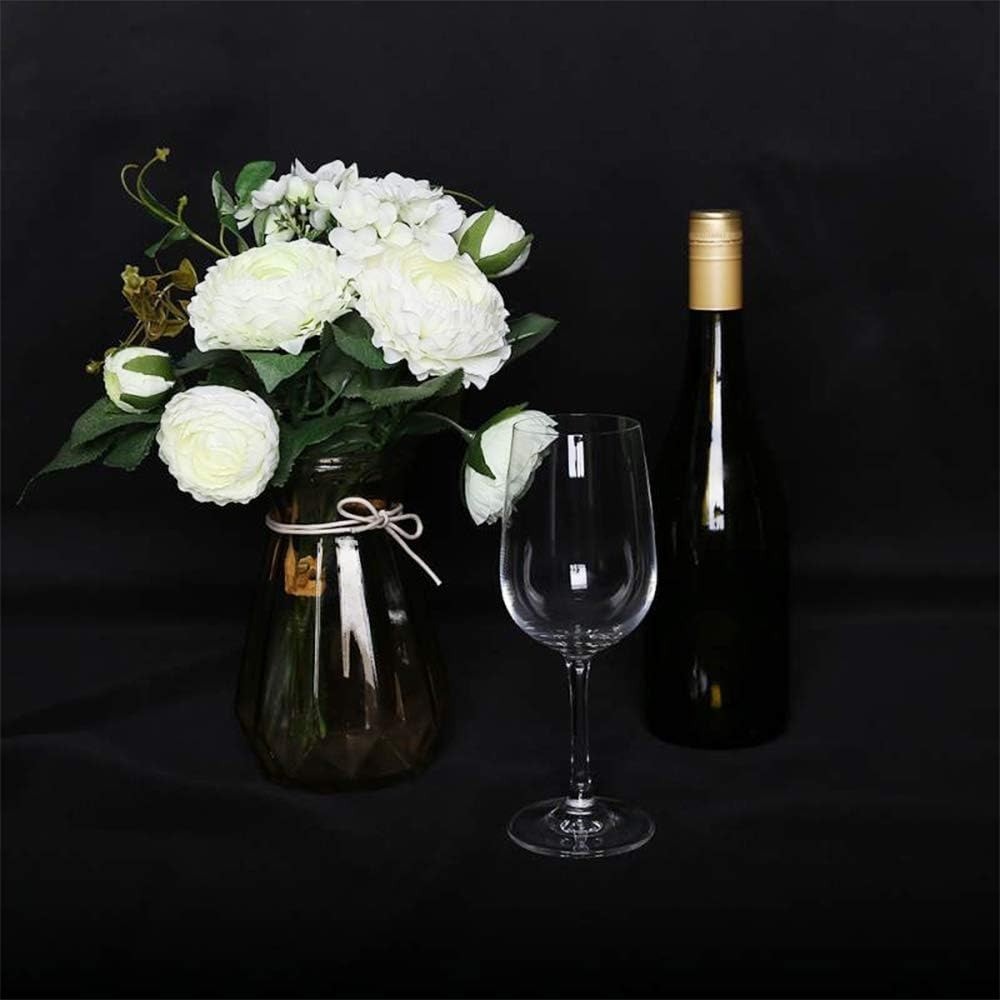 GFCC 8FTx10FT Black Photography Backdrop for Photo Booth & Video Recording