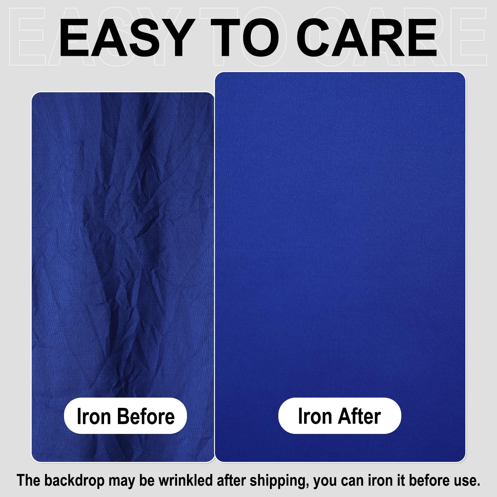 GFCC RoyalBlue Backdrop – 5FTX7FT Photo 5ftx7ft, Royal Blue